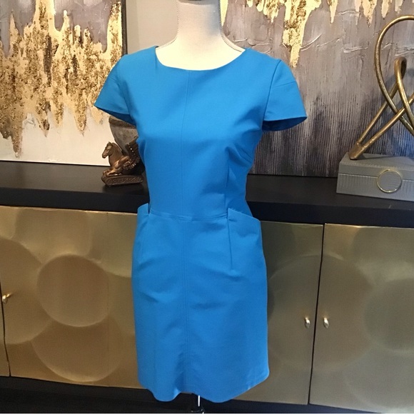 Royal Blue Open Back Dress - Picture 6 of 10